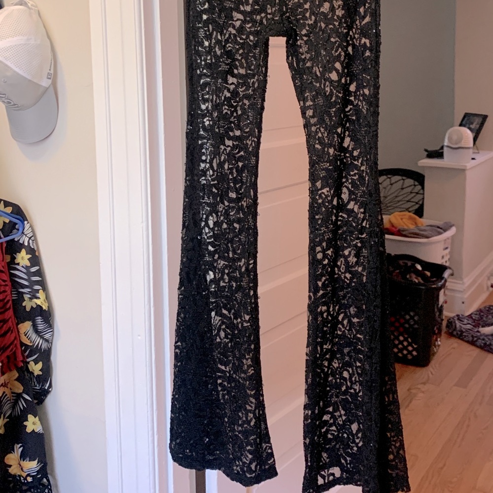 Lace pants